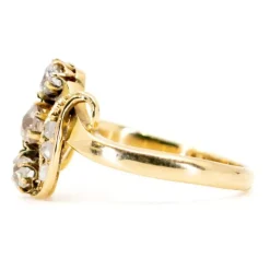 Bague diamants époque victorienne