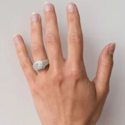 Bague diamants princesses