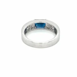 Bague Diamants Saphir
