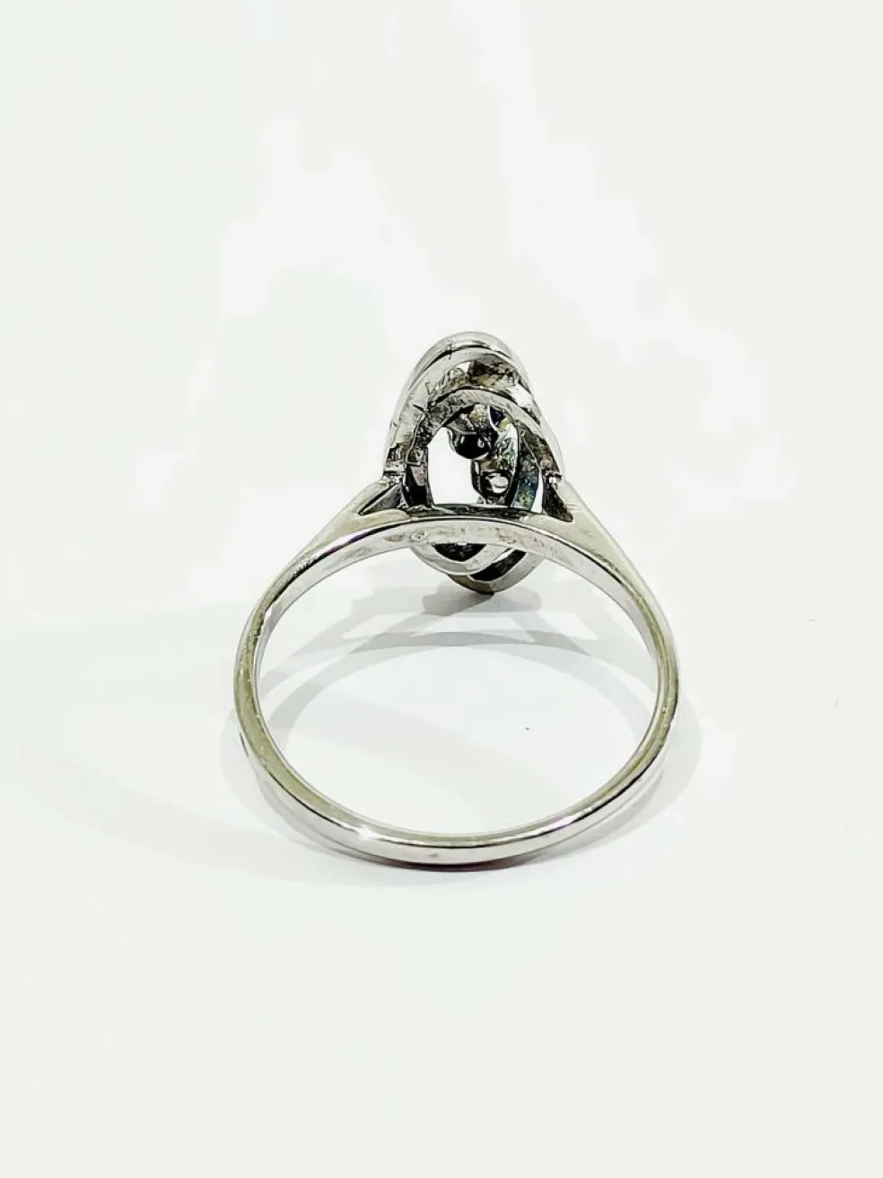 Bague Diamants Saphirs