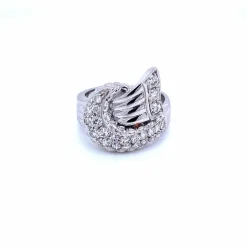 Bague Diamants style Art déco