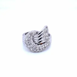 Bague Diamants style Art déco