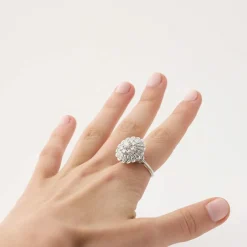 Bague diamants vintage