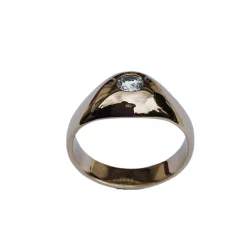 Bague Dôme Diamant 0.20ct