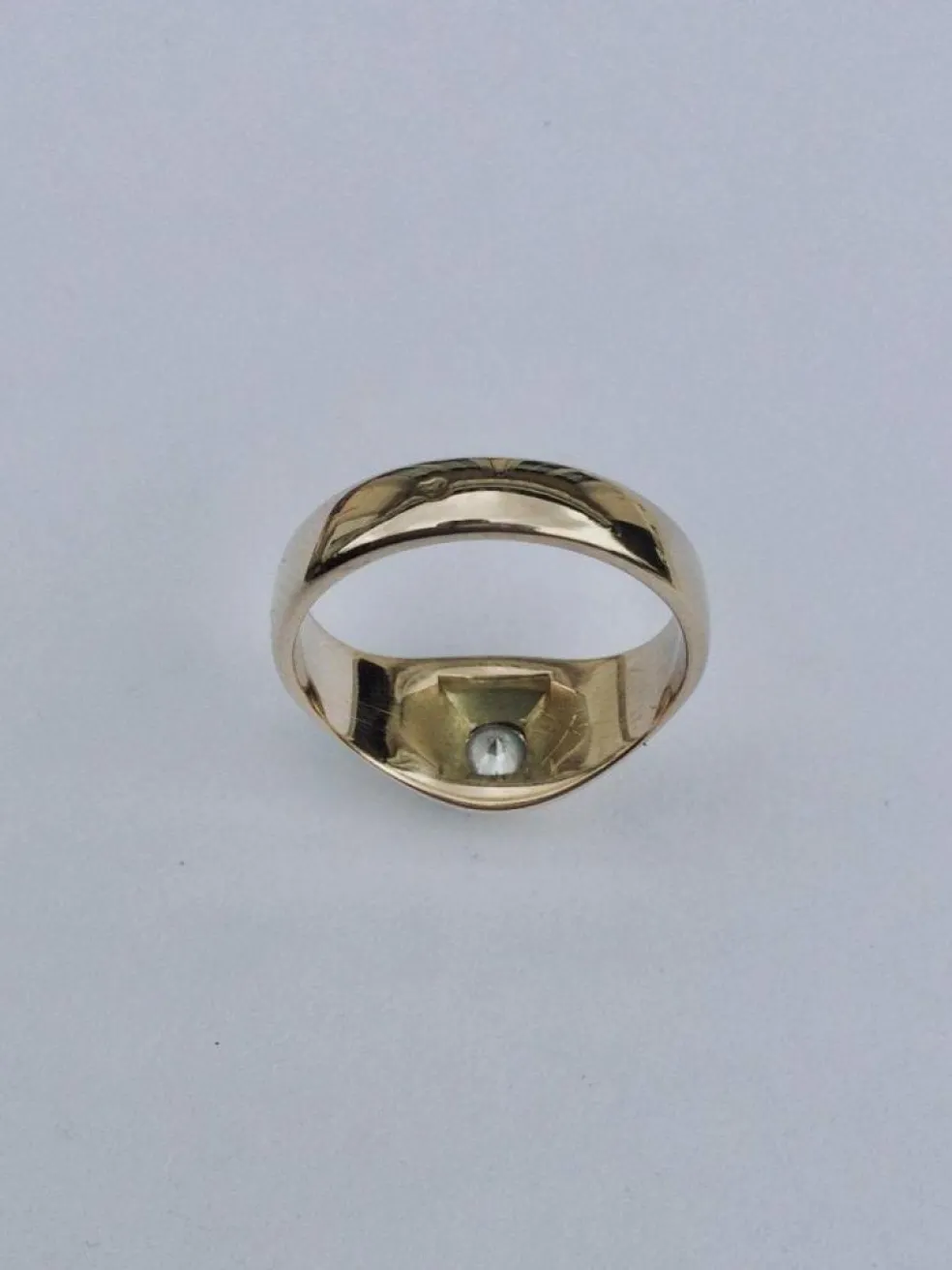 Bague Dôme Diamant 0.20ct