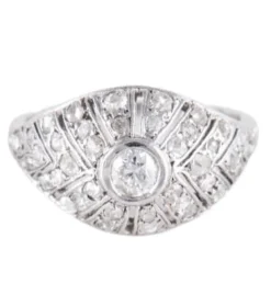 Bague Dôme Diamants