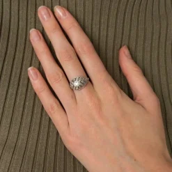 Bague Dôme Diamants