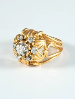 Bague Dôme Diamants