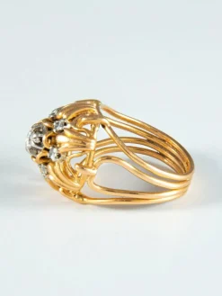 Bague Dôme Diamants