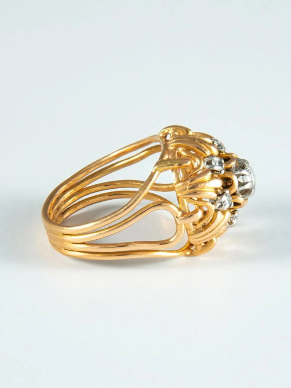 Bague Dôme Diamants