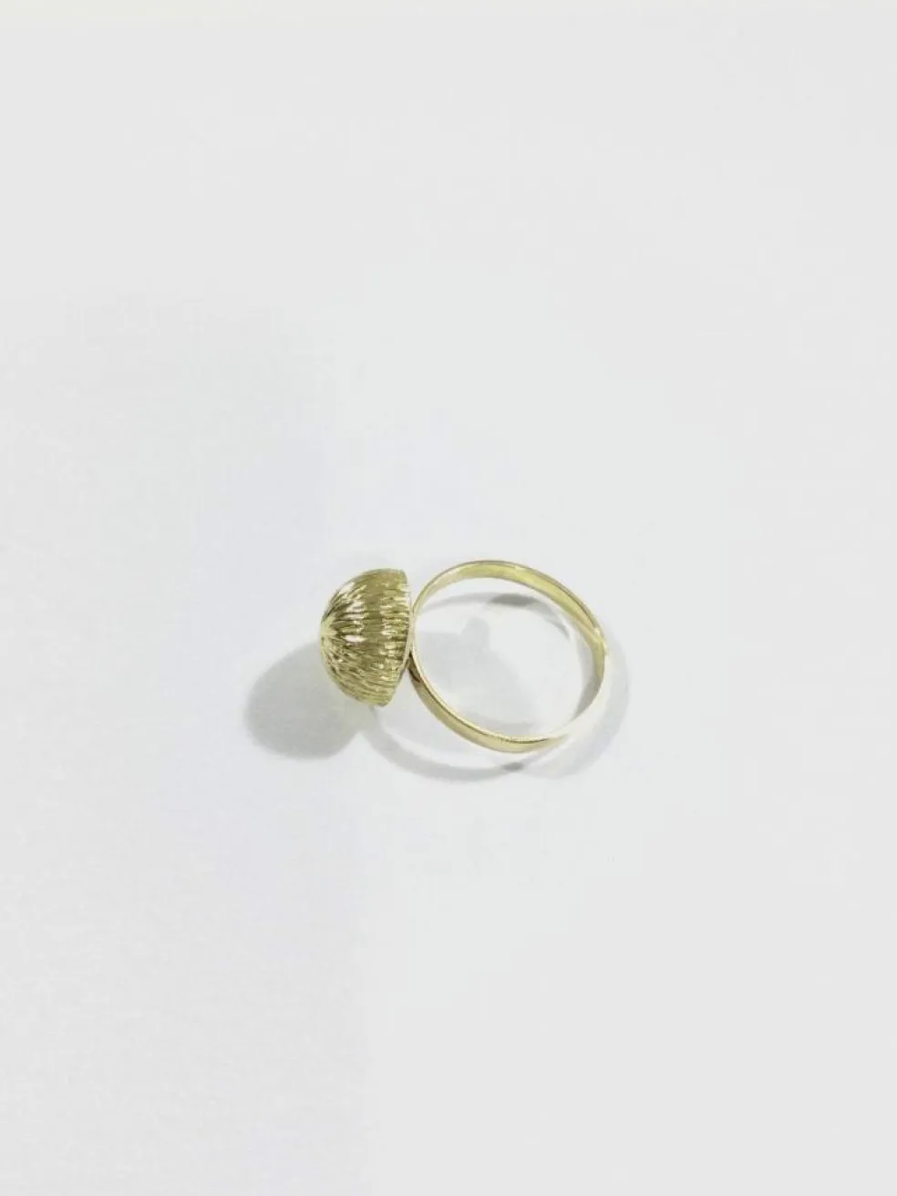 Bague Dôme Or