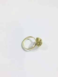 Bague Dôme Or