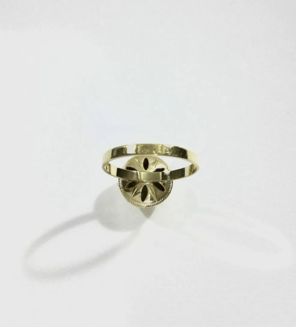 Bague Dôme Or