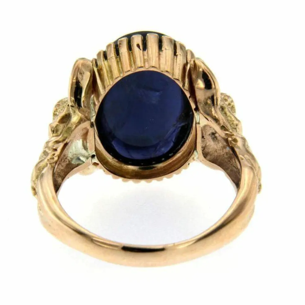 Bague Dôme Or Lolite