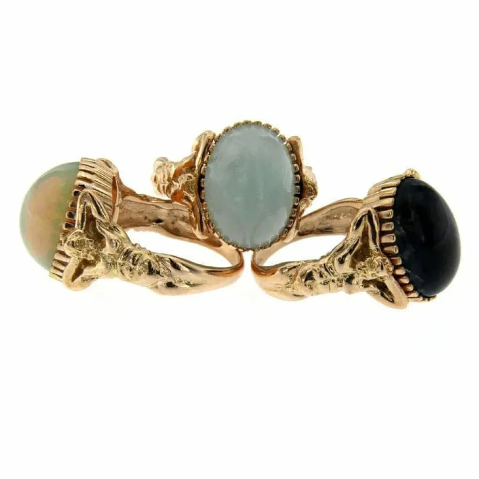 Bague Dôme Or Lolite