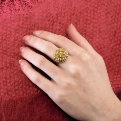 Bague Dôme Or Rose