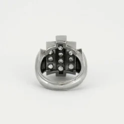 Bague Dôme Platine Diamants