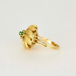 Bague Dôme Tourbillon Or Jaune