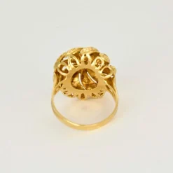 Bague Dôme Tourbillon Or Jaune