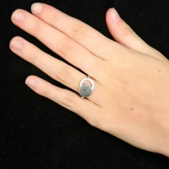Bague Double cercle Diamants