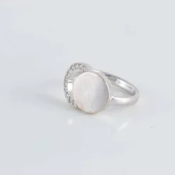 Bague Double cercle Diamants