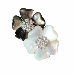 Bague Double Fleur