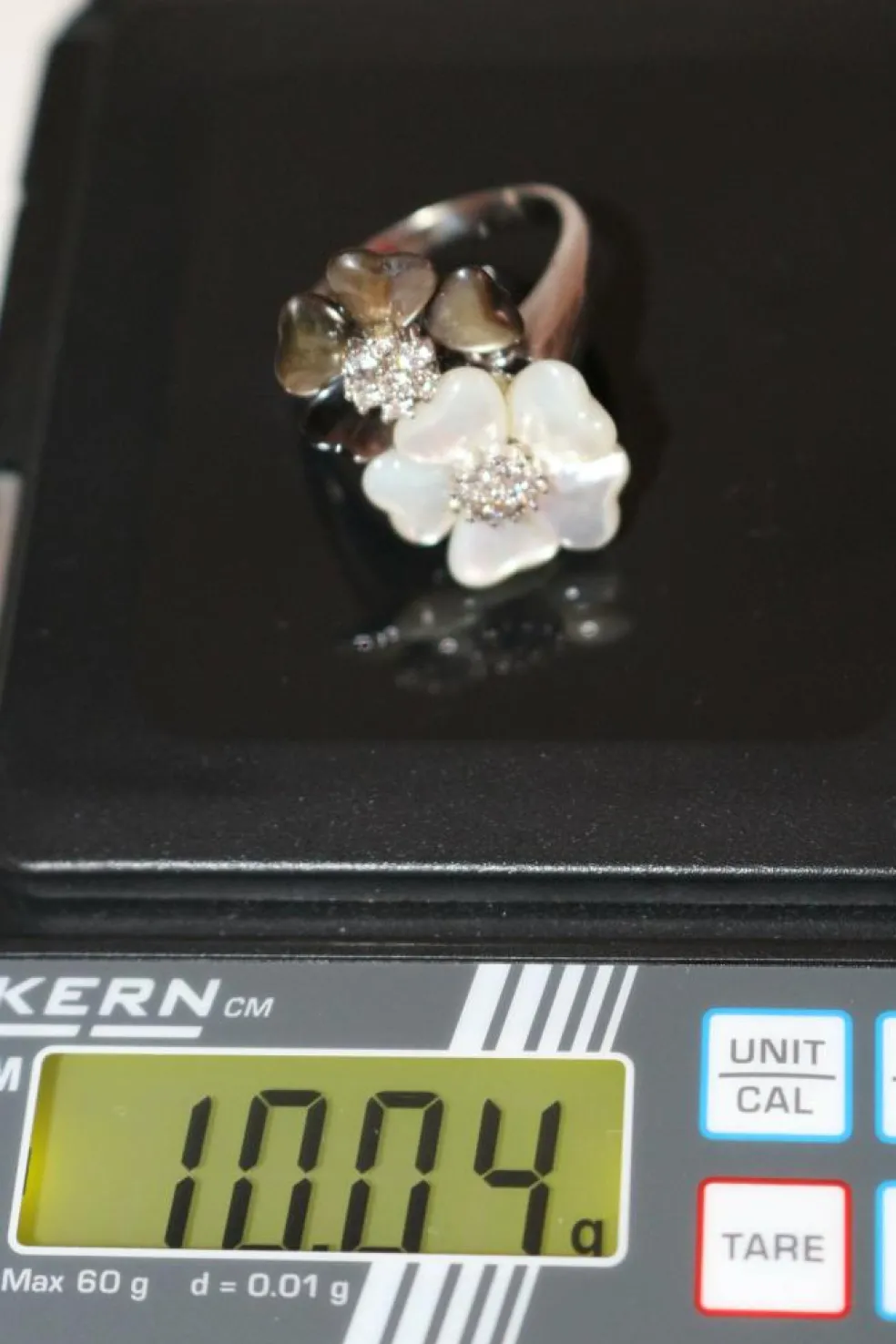 Bague Double Fleur