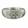 Bague d'époque année 1960/70 or blanc diamants