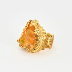 Bague Dragon opale de feu