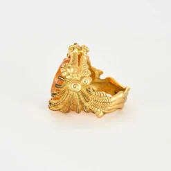 Bague Dragon opale de feu