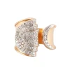Bague Drapée Diamants