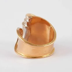 Bague Drapée Diamants