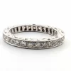 Bague d'éternité en diamant de haute qualité