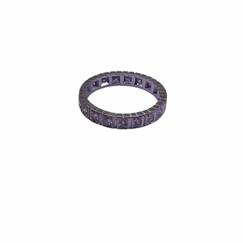 Bague d'éternité Or Blanc Diamants
