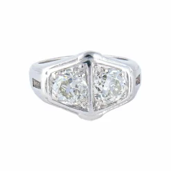 Bague duo Diamants