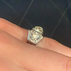 Bague duo Diamants
