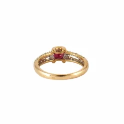 BAGUE EDOM OR & RUBIS