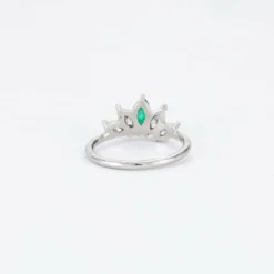 Bague Emeraude & Diamant