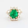 Bague Emeraude de Colombie Diamants