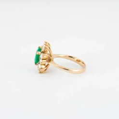 Bague Emeraude de Colombie Diamants