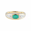 Bague Emeraude Diamants
