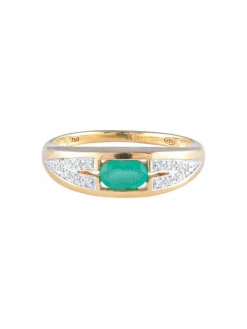 Bague Emeraude Diamants