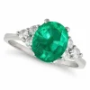 Bague Emeraude Diamants