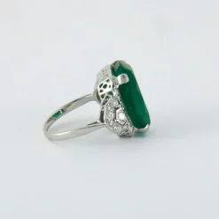 Bague Emeraude Diamants