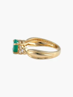Bague Emeraude Diamants