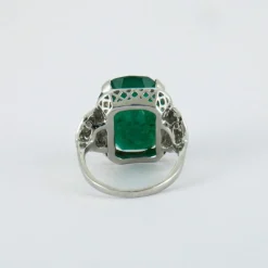 Bague Emeraude Diamants