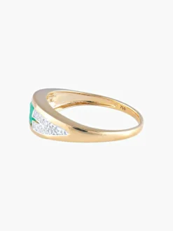 Bague Emeraude Diamants
