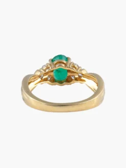 Bague Emeraude Diamants