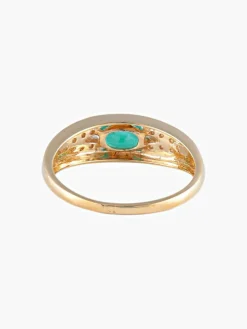 Bague Emeraude Diamants