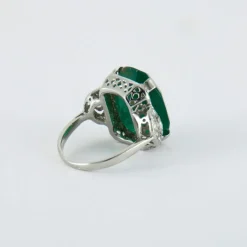 Bague Emeraude Diamants